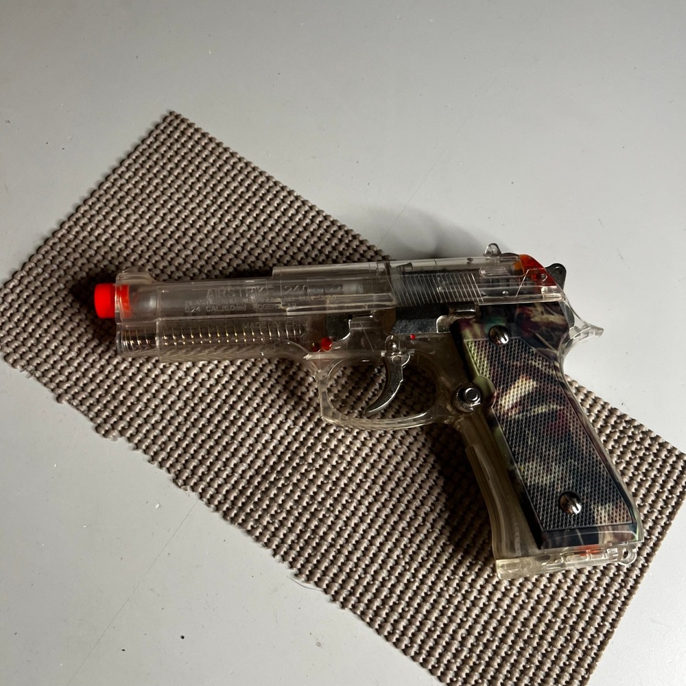 Daisy AirStrike 240 Airsoft Pistol Clear Camo Grip 6mm BB Spring Powered Gun